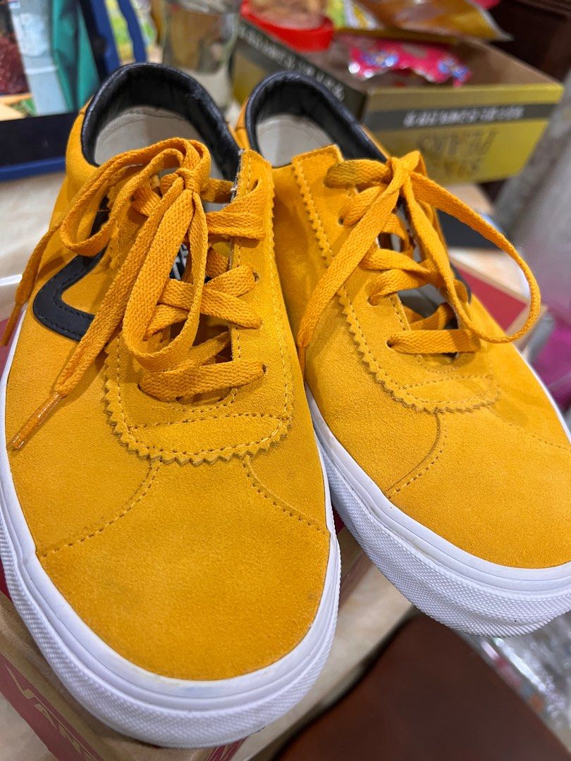 Vans 2025 mustard suede