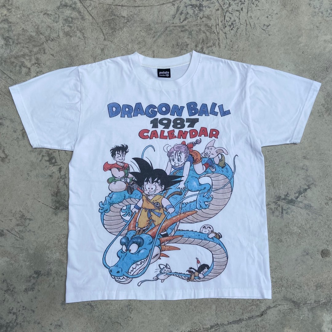 Vintage Dragon Ball 1987, Men's Fashion, Tops & Sets, Tshirts & Polo