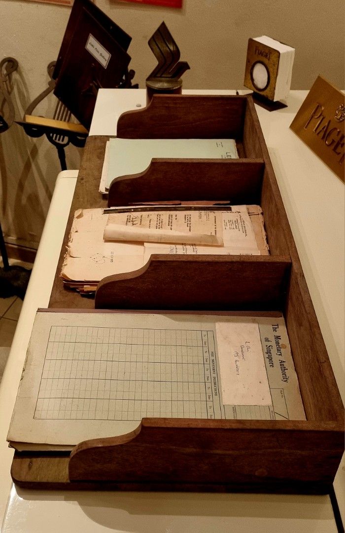 Vintage document tray / file sorter / in out tray / forms tray, Hobbies