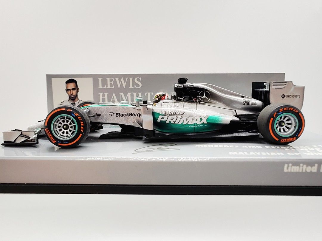 W05 #44 Lewis Hamilton Winner Malaysian Gp 2014 - Mercedes AMG F1