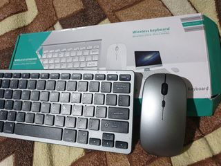 Wireless keyboard and Mouse