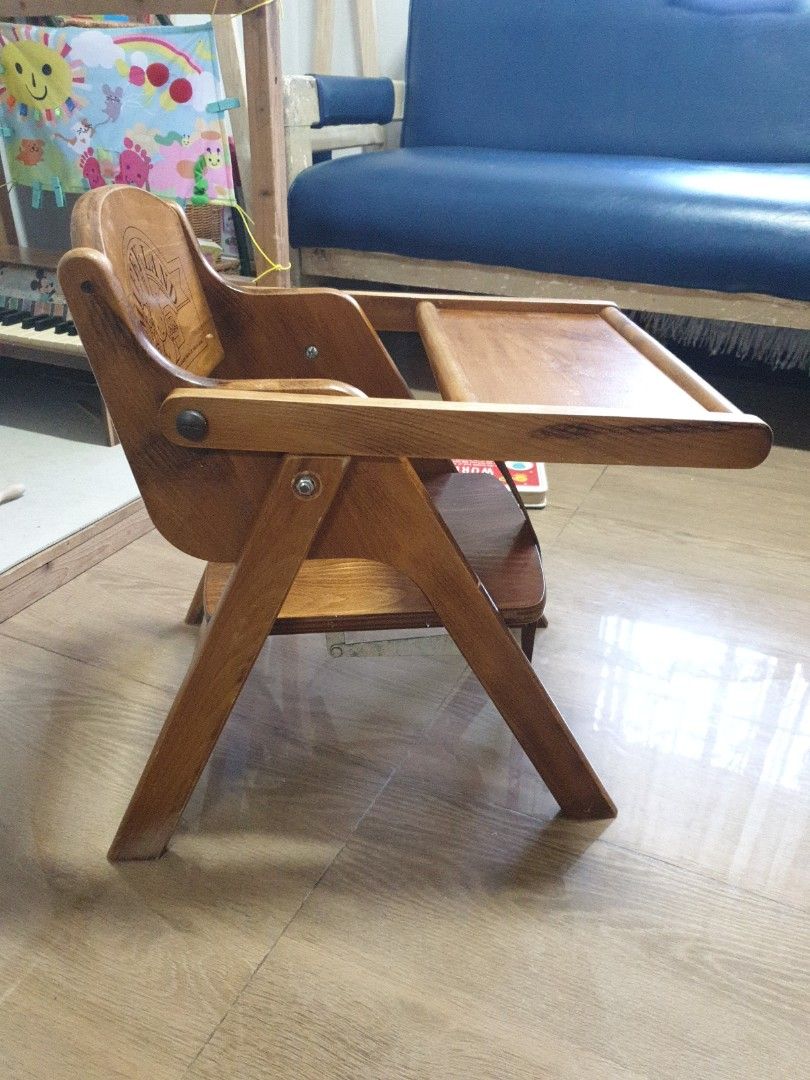 Wooden baby chair, Babies & Kids, Baby Nursery & Kids Furniture, Kids