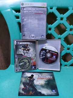 Xbox 360 tom clancy splinter cell conviction limited edition games
