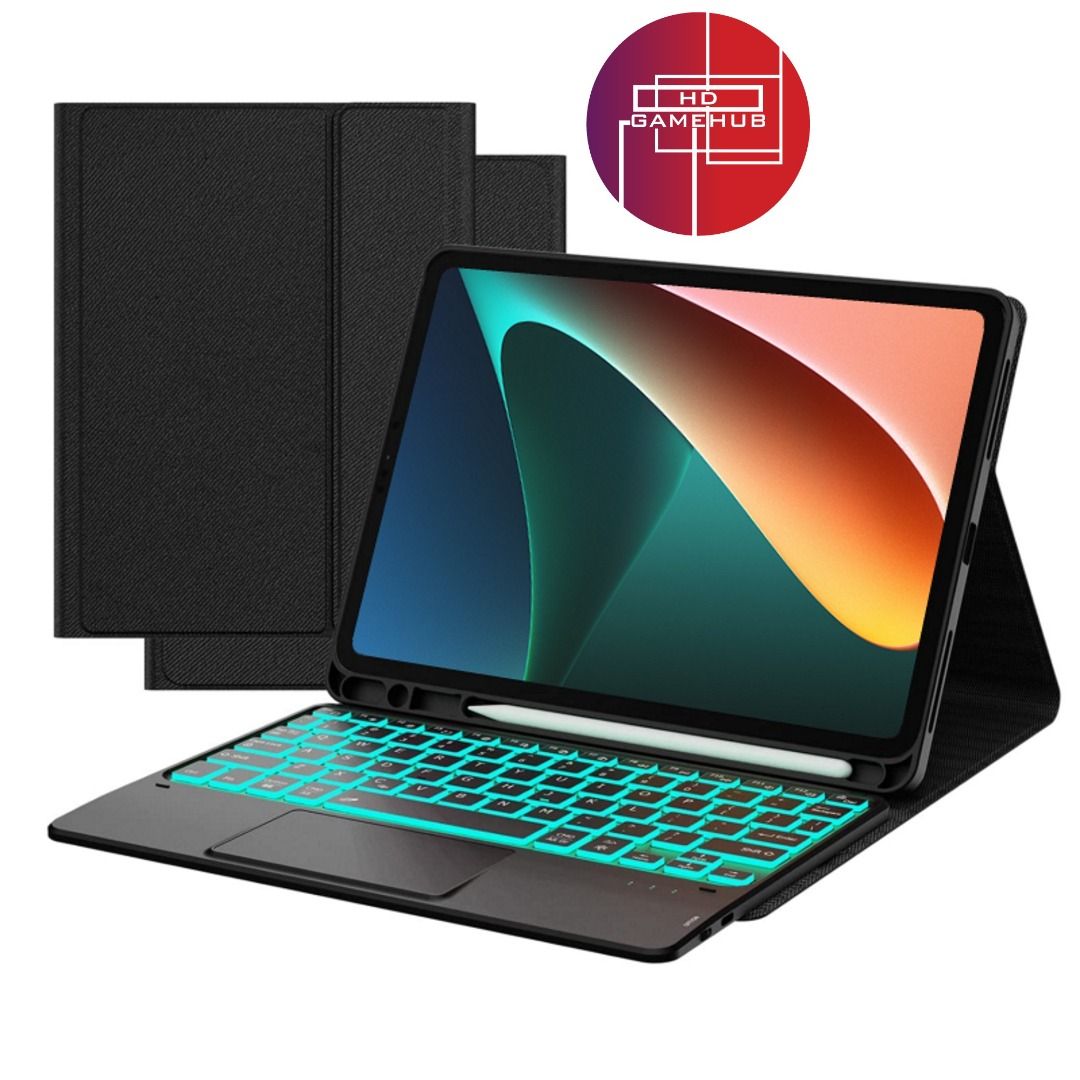 Xiaomi Mi Pad 5 / Mi Pad 5 Pro Bluetooth Keyboard Smart Case (Category: Cases & Sleeves) located in Quezon City. Submitted by playamerica (Listing ID 1217662994, Image 2). Description: ● Bluetooth Keyboard Smart Case for Xiaomi Mi Pad 5 / Mi Pad 5 Pro ● No Trackpad ● Easily adjusts to whatever comfortable angle suits you best ● Make the tablet work like a laptop ● Multiple perspectives and pen holders: Keyboard is magnetically attached ● Removabl
