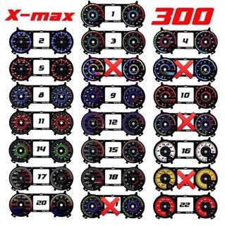 Xmax 300 250 Speedometer Speedo meter dash Skin