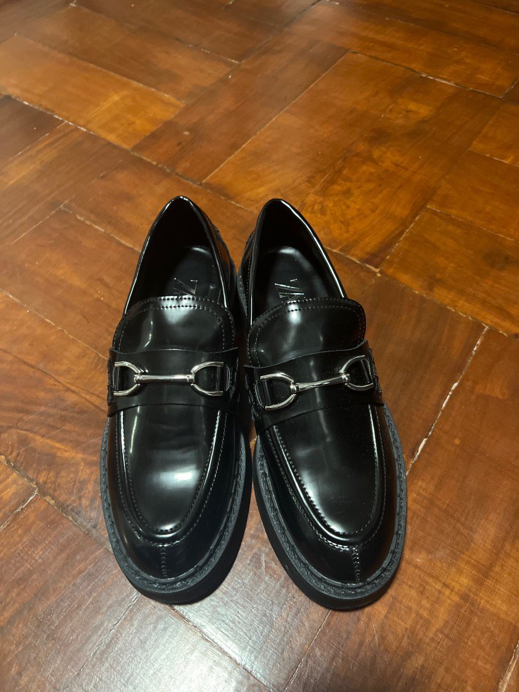 Zara Chunky Loafers on Carousell