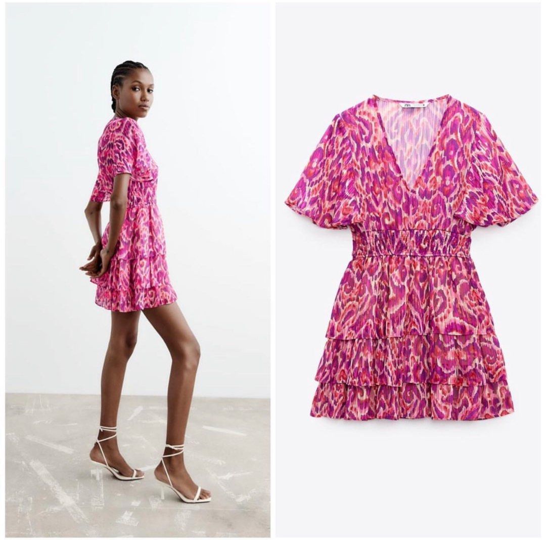 Crossover dress zara outlet