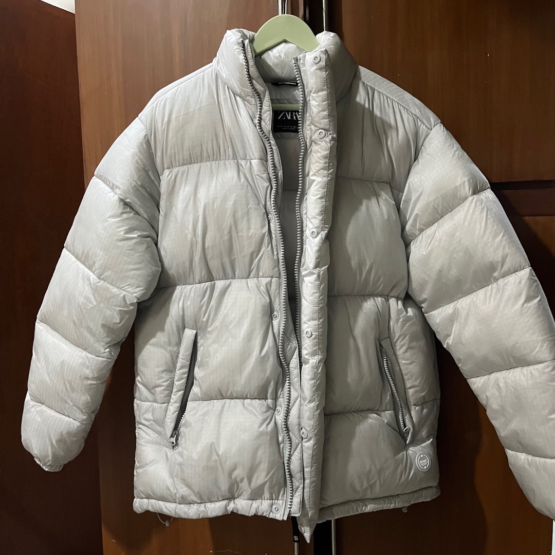 Zara puffer jacket on Carousell