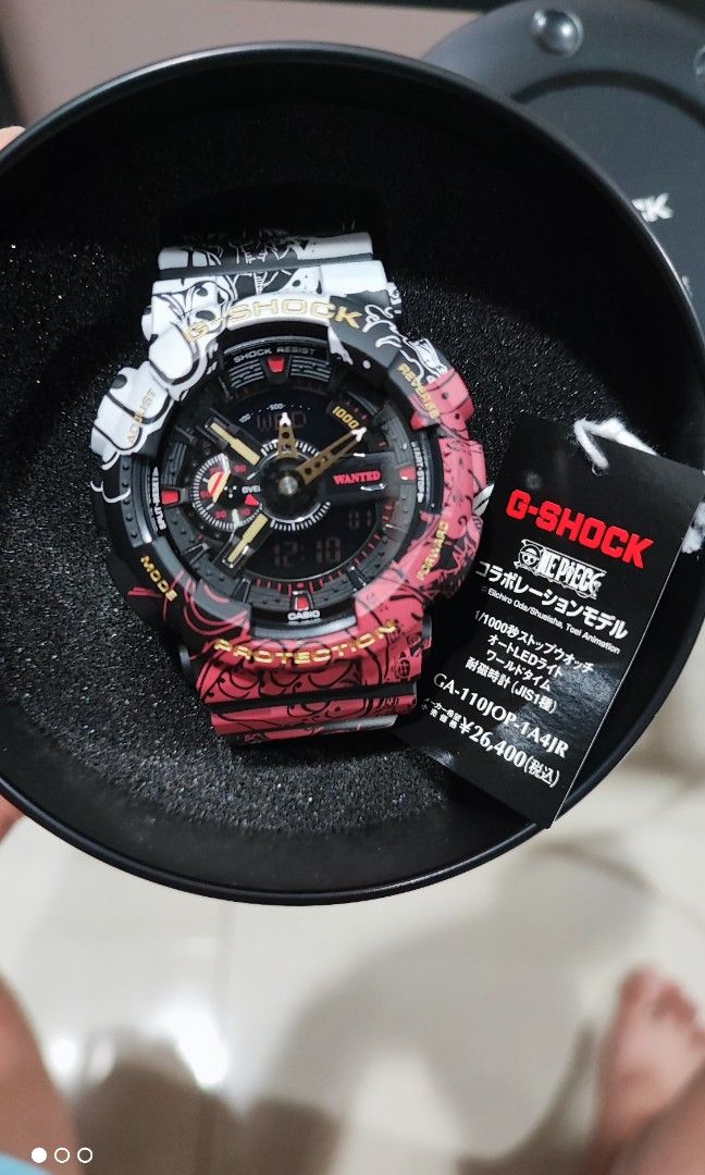 大人気 GA-110JOP-1A4JR x slh879 g-shock Collaboration one Model piece 時計