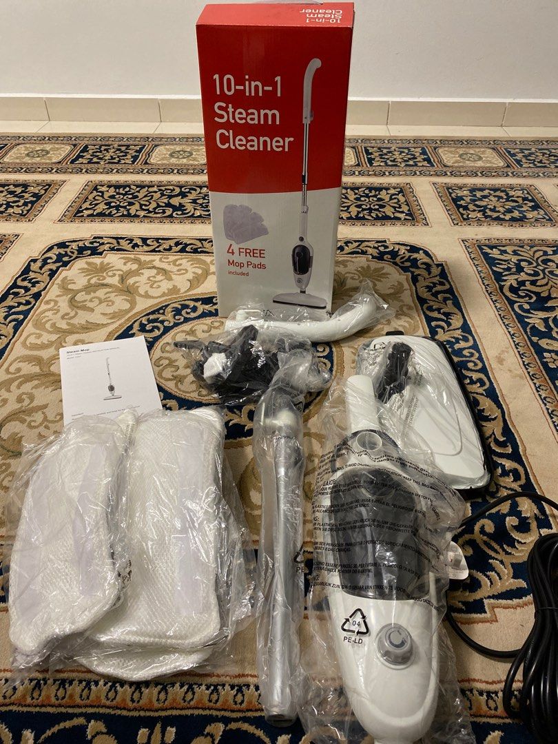 10 in 1 Steam Cleaner, Furniture & Home Living, Cleaning & Homecare