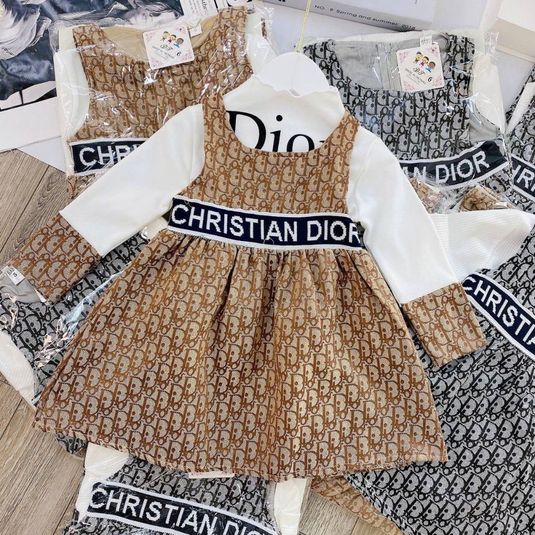 Fashion Look Featuring Christian Dior Girls Dresses and Moncler Enfant  Girls Clothing by posterchildmag1  ShopStyle