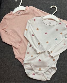 2pcs Rompers H&M Girl ORGANIC COTTON