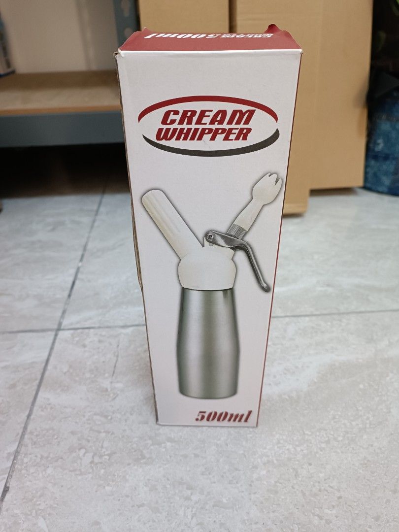 500ml Whipped Cream Dispenser Foamer Stainless Steel Whipped Cream
