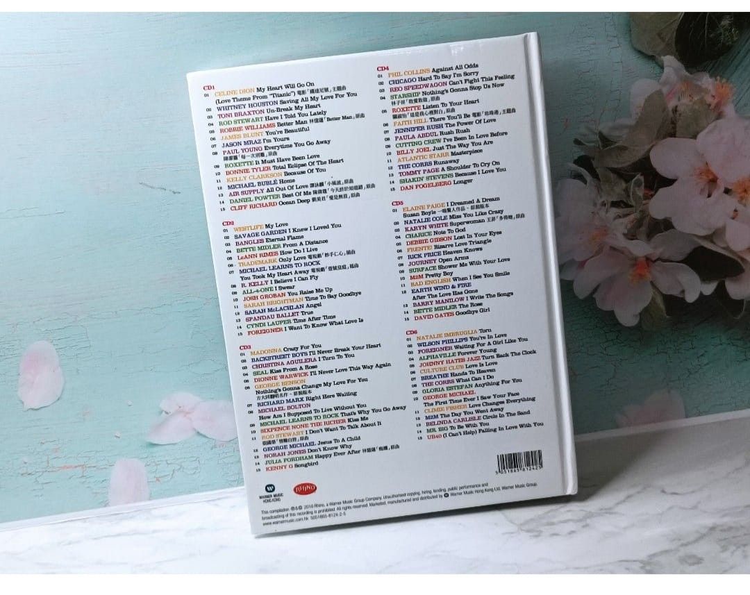 6CD | LOVE STORIES Format 規格: CD Price 售價: HKD 138 EVERY LOVE SONG TELLS A  STORY, WHICH ONE IS YOURS?, 興趣及遊戲, 音樂、樂器& 配件, 音樂與媒體- CD 及