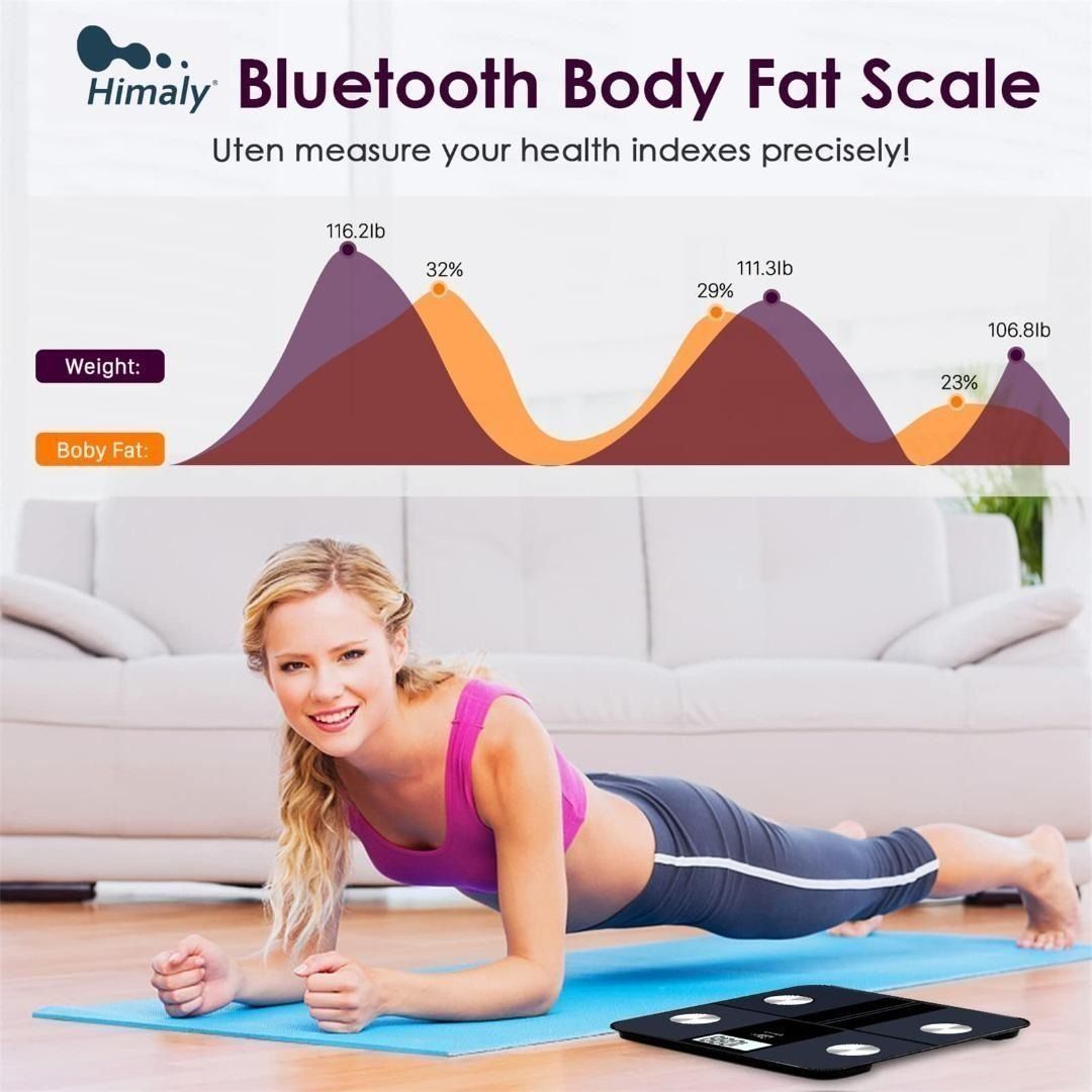 Himaly Smart Digital Scale Body Fat Scale Weight Composition