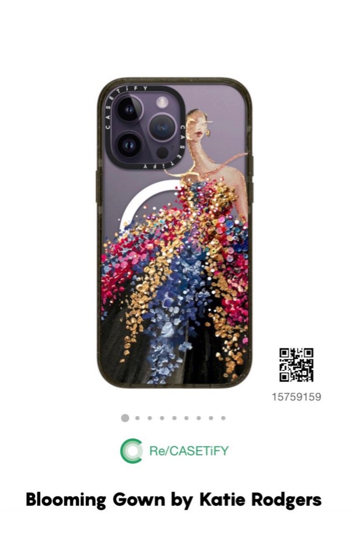 【新品】Casetify iPhone14pro/NATHAN BENNETT Case Designer WTS] Casetify IPhone 14 Pro Max Impact Case