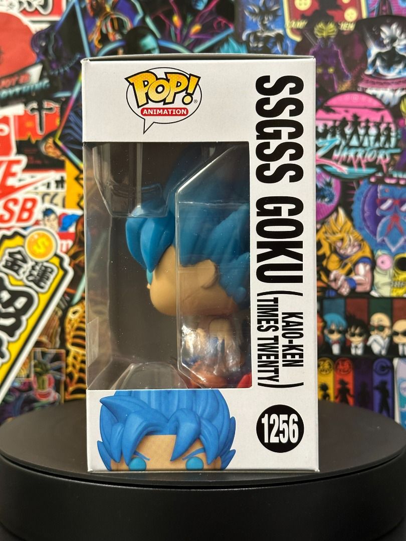 Funko Pop Animation Dragon Ball Super SSGSS Goku (Kaio-Ken Times Twent