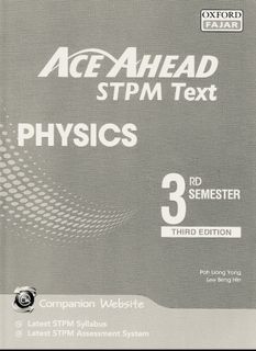 Ace Ahead STPM Physics Semester 3 / Penggal 3
