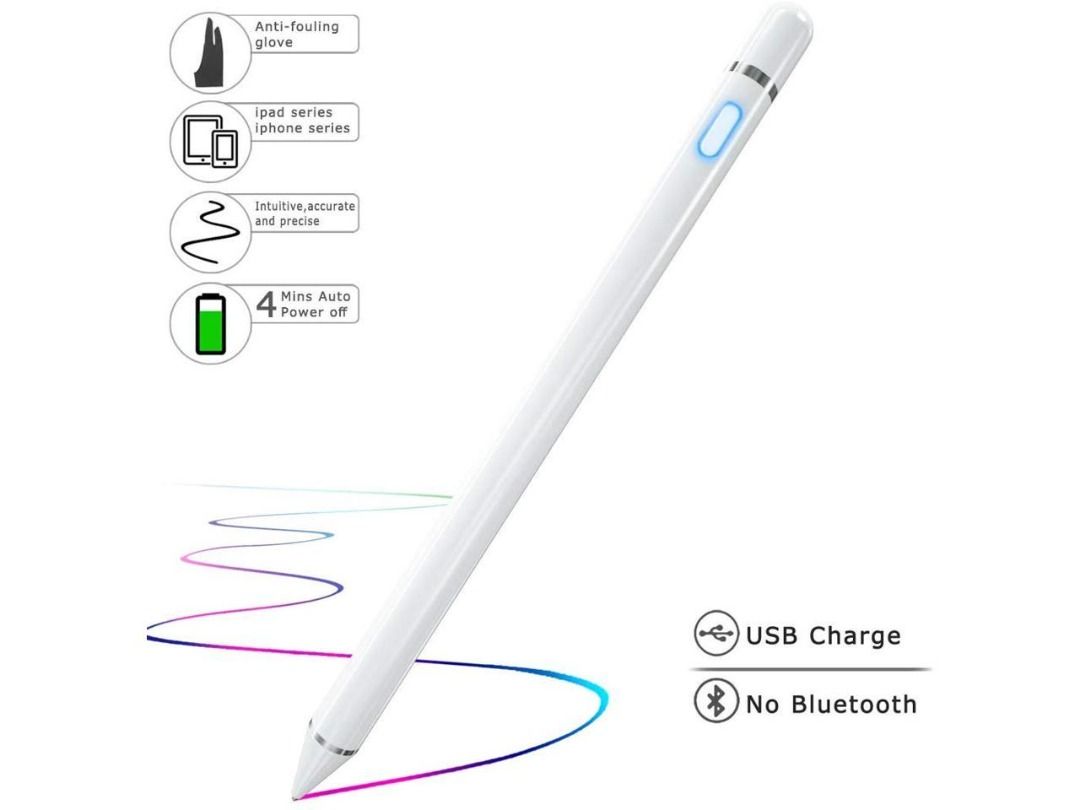 Active Stylus Pen NO BLUETOOTH required Fully Compatible with