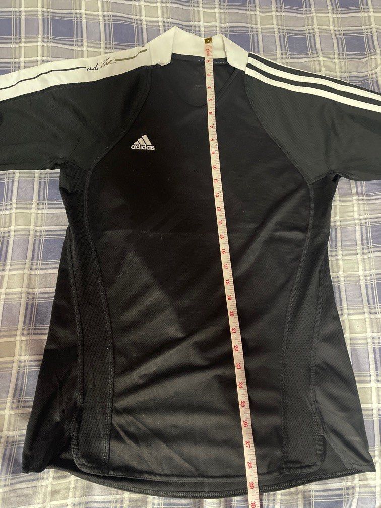 Adidas adipure Climacool Black Shirt (Category: Activewear) located in Taguig. Submitted by johnhb (Listing ID 1217351208, Image 3). Description: Three striped life MOP: Gcash MOD: Lalamove from BGC (No COD!).
