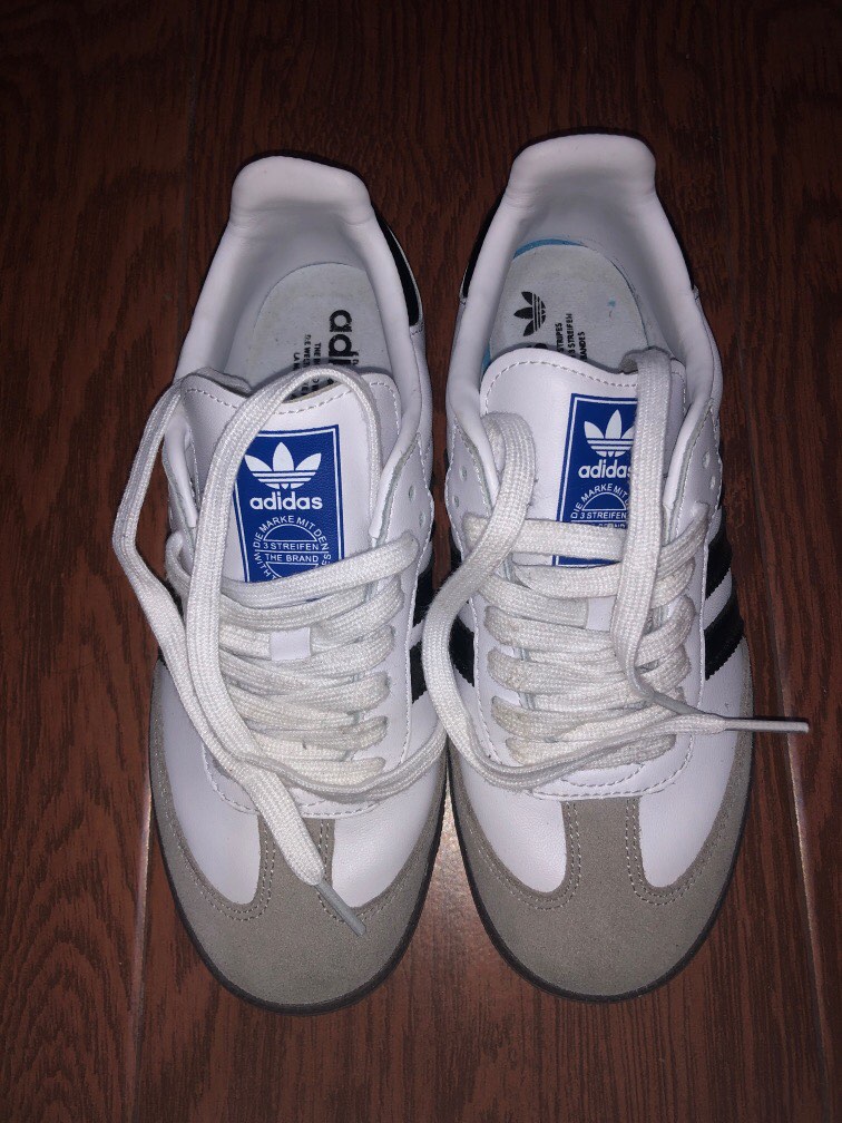 Adidas Samba Vegan, Women's Fashion, Footwear, Sneakers on Carousell