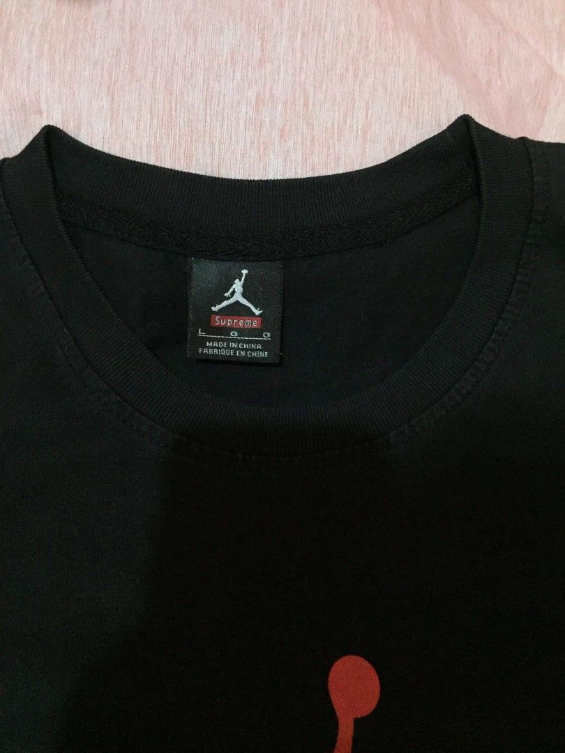 Supreme x jordan on sale shirt
