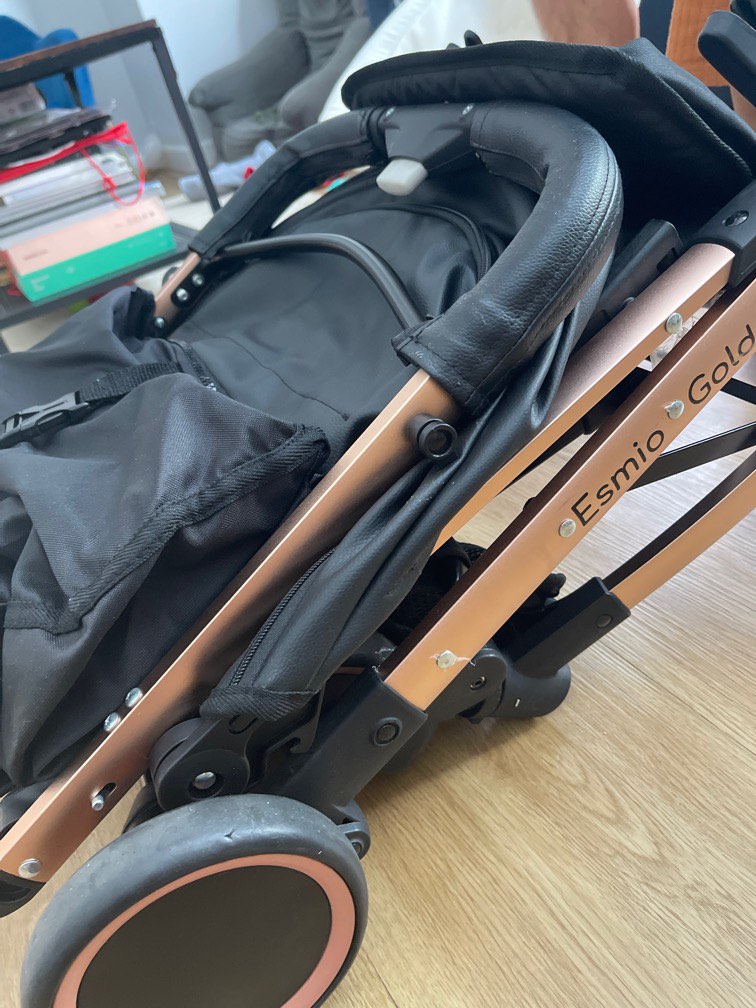 Akeeva Esmio Gold Travel Stroller Babies Kids Going Out