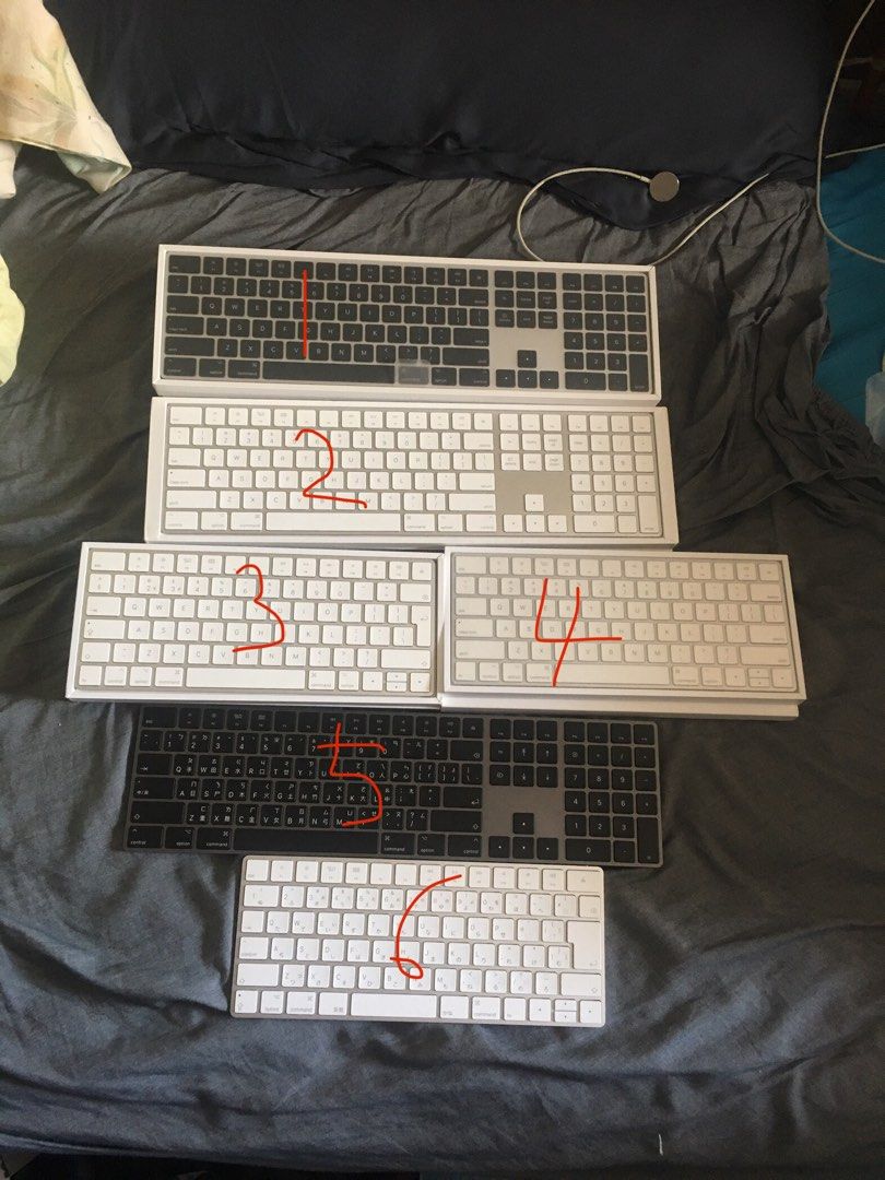 多款Apple magic keyboard 2 (有全新有絕版有不同layout選擇, 電腦＆科技, 電腦周邊及配件, 電腦鍵盤及相關產品 ...