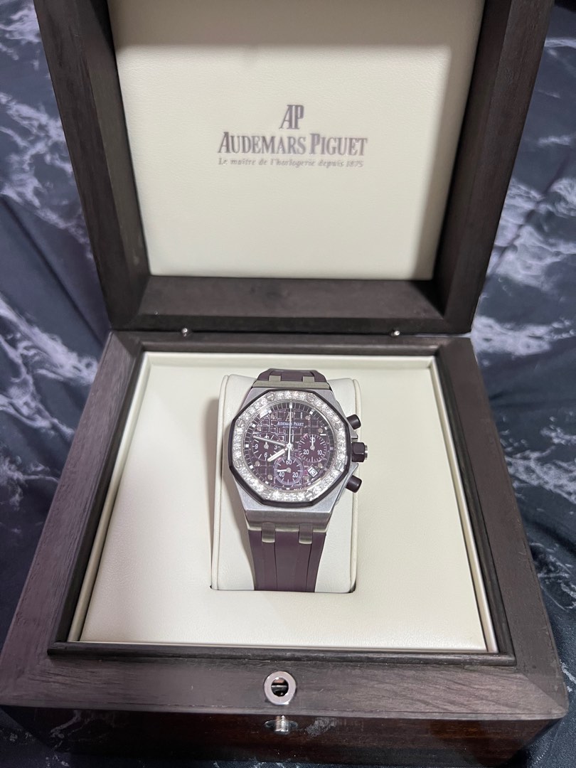 Cadran Marron Audemars Piguet Royal Oak Offshore 37mm - Réf. 25986 Etc. - Occasion