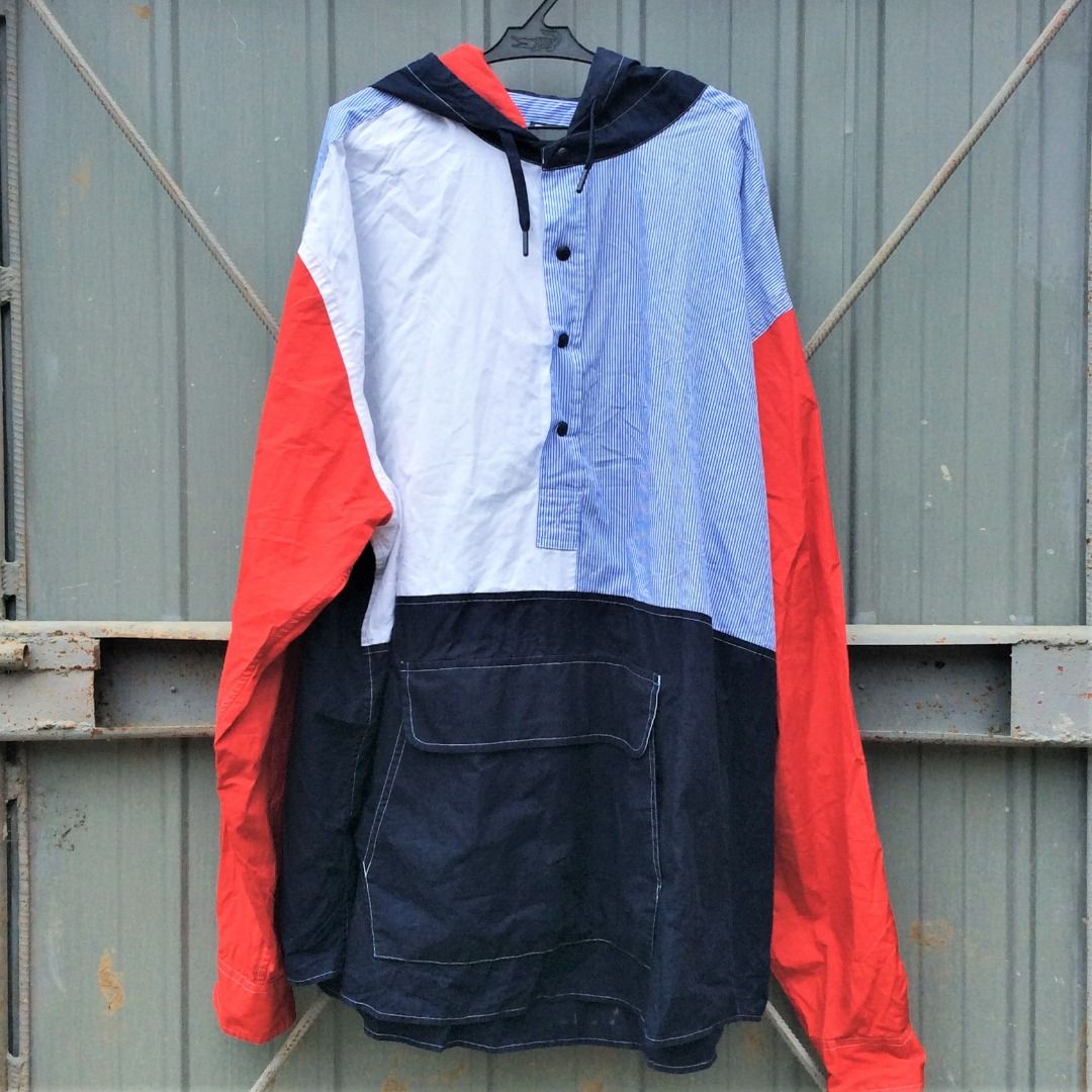 Authentic POLO BY RALPH LAUREN Red, White, Blue Jacket / Hoodie Hooded Long  Sleeves Windbreaker, Women's Fashion, Coats, Jackets and Outerwear on  Carousell