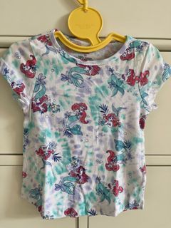 baju anak baby girl ariel disney size 1-5 th