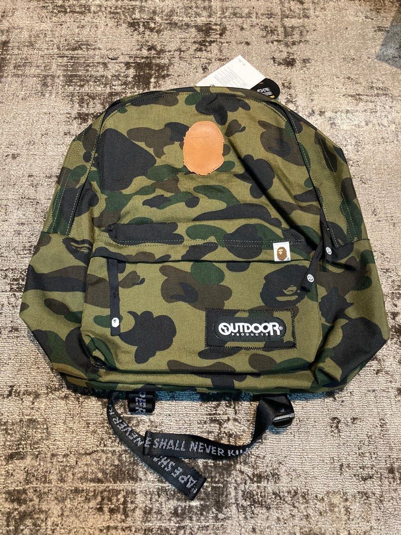 Bape Backpack, Men's Fashion, Bags, Backpacks on Carousell