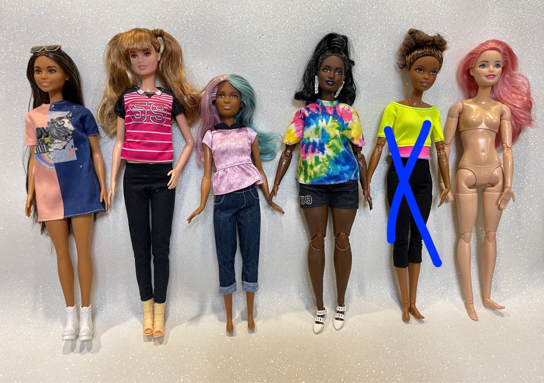 Barbie Fashionistas Made To Move Dolls Hobbies Toys Toys Games
