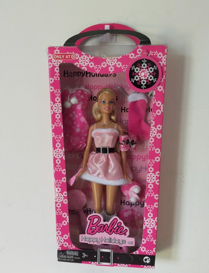 2008 barbie holiday doll top