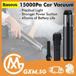 Baseus A3 Portable Handheld Vacuum Cleaner 15000Pa Rechargeable Powerful Suction Cordless Wireless Car Home Office Vacuum