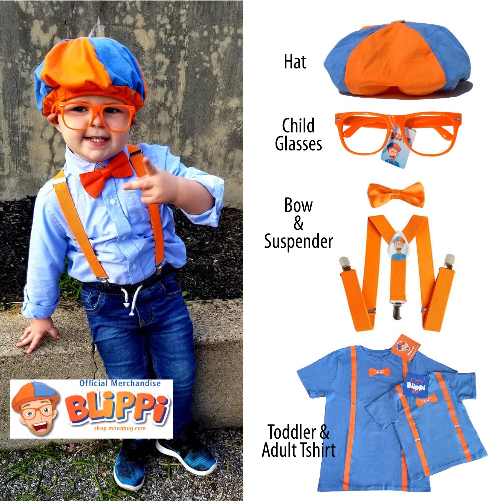 Costumes, Blippi Halloween Toddler Costume Size 2t