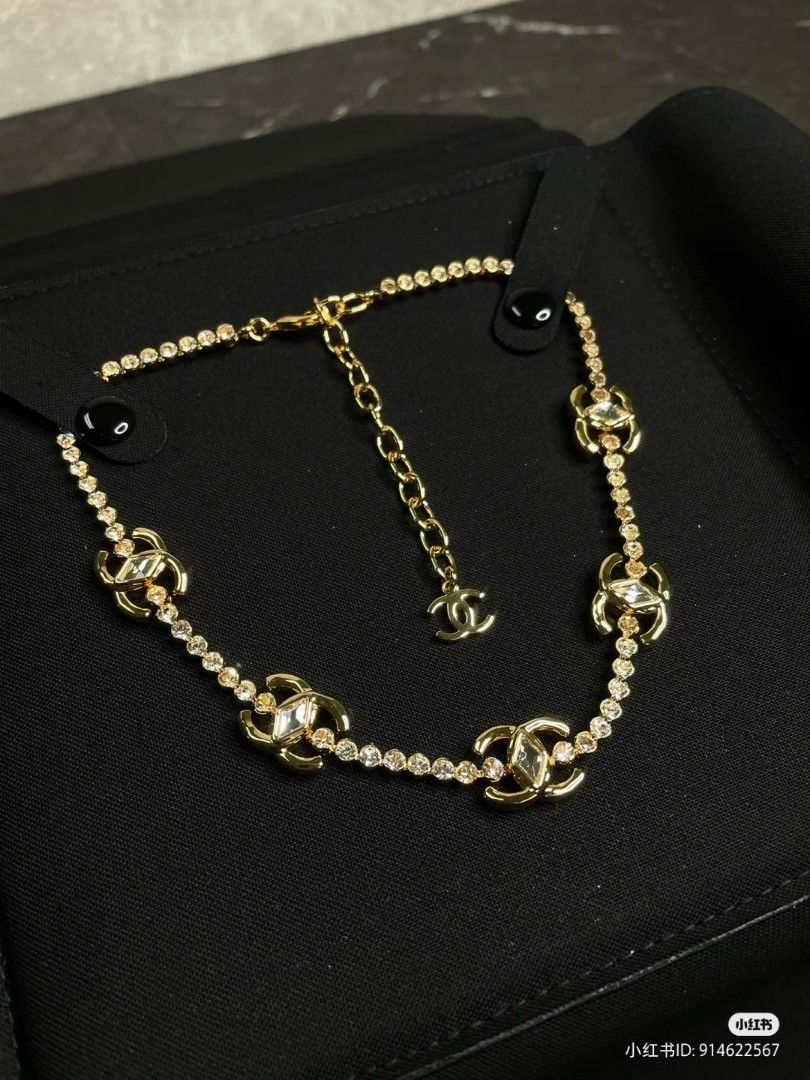 Buy Chanel Preloved CHANEL coco mark turn lock necklace GP gold 96A 2023  Online  ZALORA Singapore