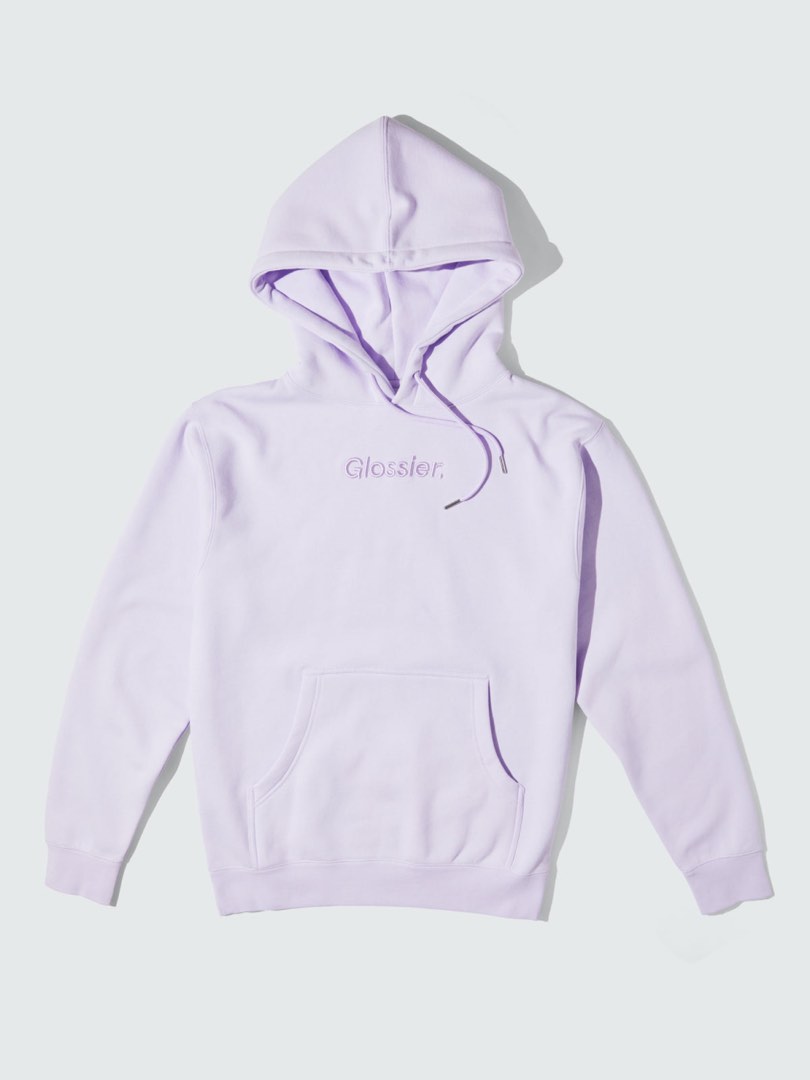 BN Glossier Lavender Hoodie Women s Fashion Coats Jackets and