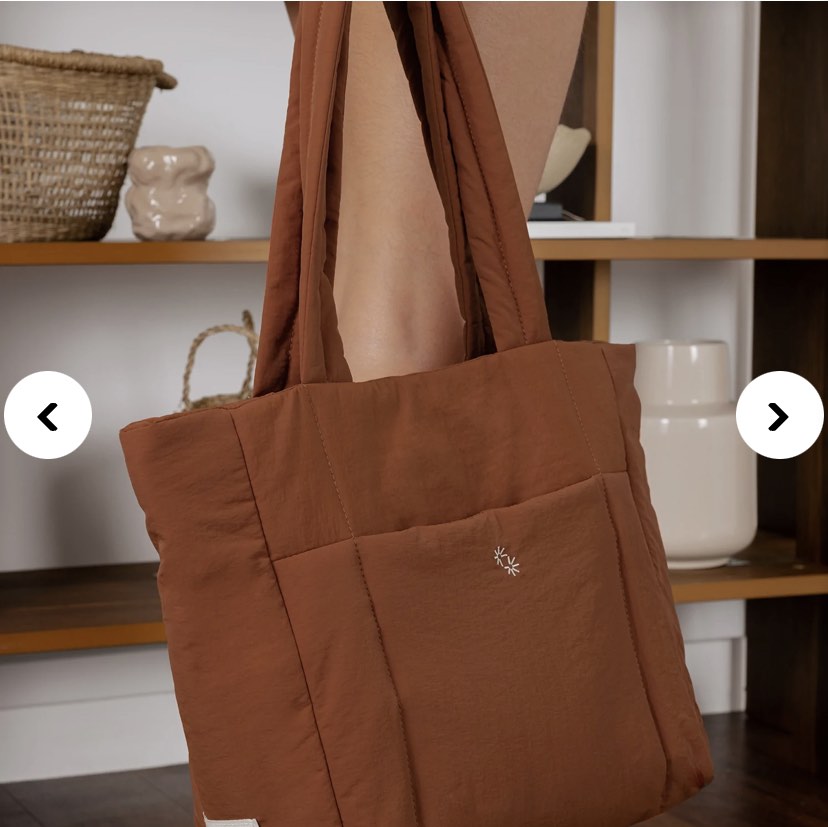 bnwt-the-paper-bunny-puffer-shopper-women-s-fashion-bags-wallets
