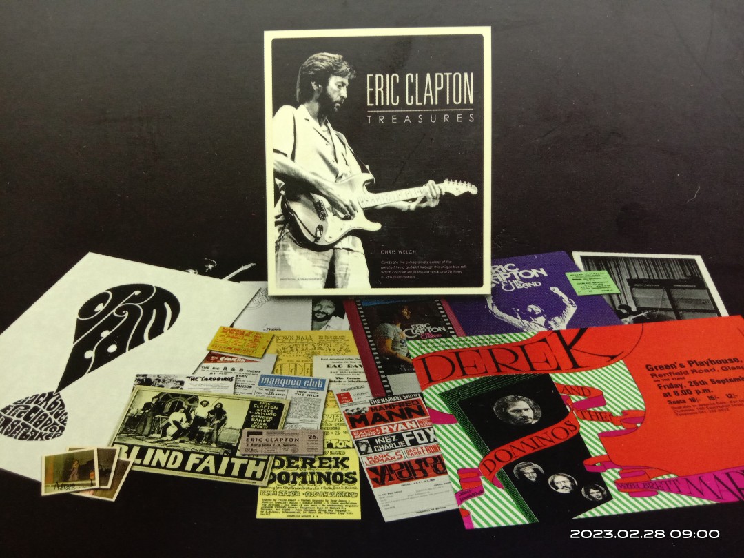 Book Eric Clapton Treasures, Hobbies & Toys, Books & Magazines ...