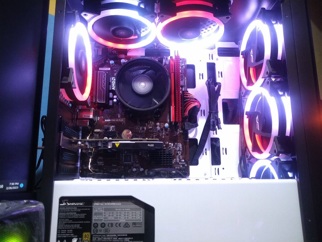 Brand new AMD Gaming Desktop System Set Package AMD Ryzen 3 1300x 4core ...