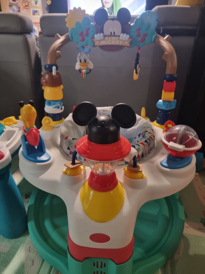 Bright Star Disney Baby Mickey Mouse Exersaucer