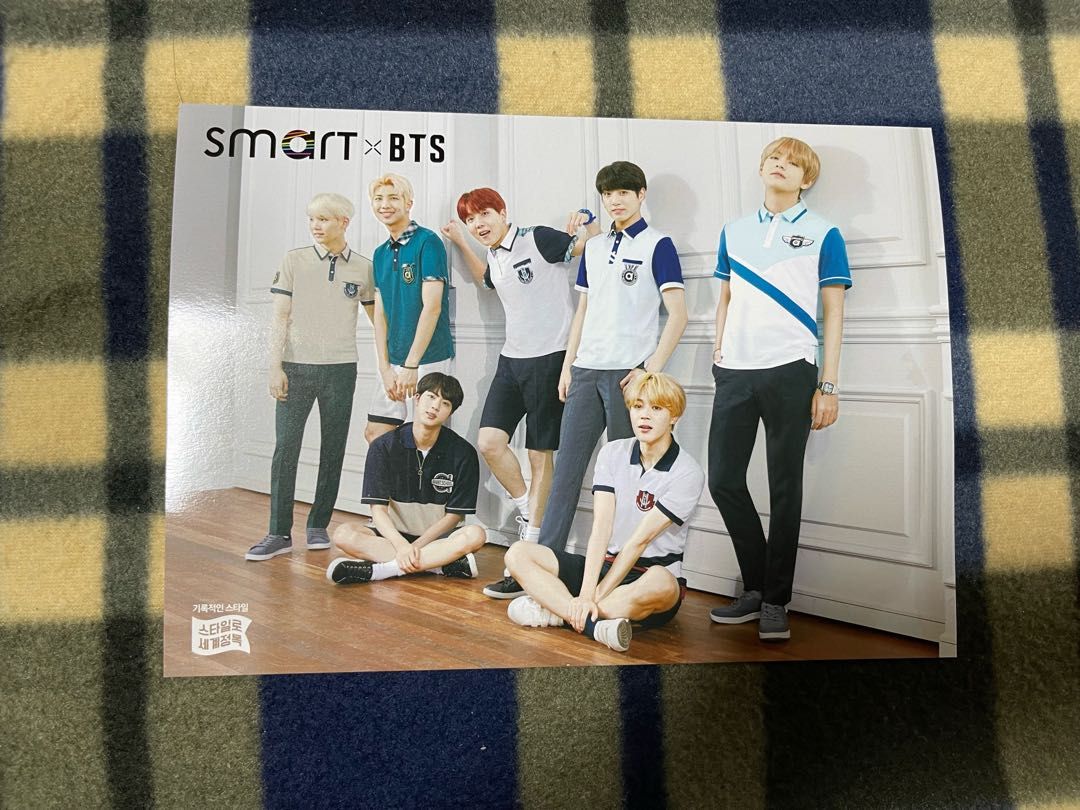 BTS 2016 Smart official postcard, 興趣及遊戲, 收藏品及紀念品, 韓流