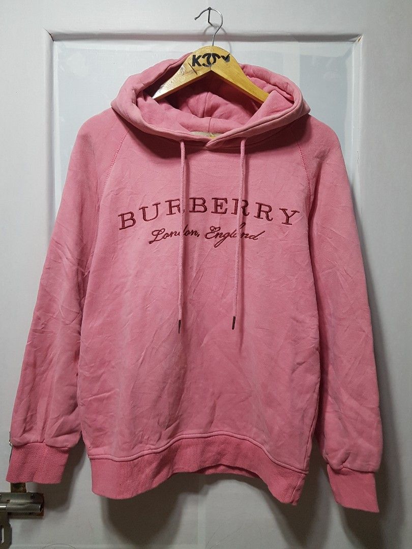 Burberry hoodie 2025 womens pink