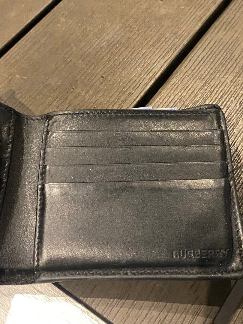 Burberry TB Monogram Leather International Bifold Wallet (8/10 used), Men's  Fashion, Watches & Accessories, Wallets & Card Holders on Carousell