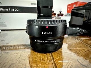 Canon EF-EOS-M lens adapter