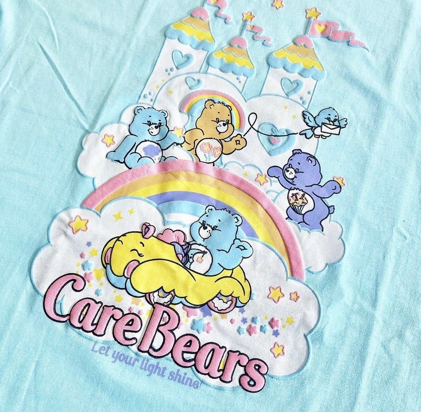 CARE BEARS BLUE SHIRT (Category: Shirts) located in Pasig City. Submitted by reigneshop (Listing ID 1217816488, Image 2). Description: armpit to armpit 20inches one size.