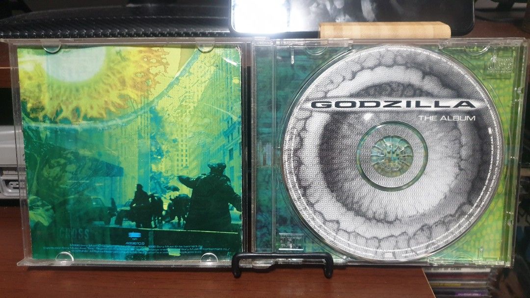CD Godzilla The Album soundtrack OST rage against the machine