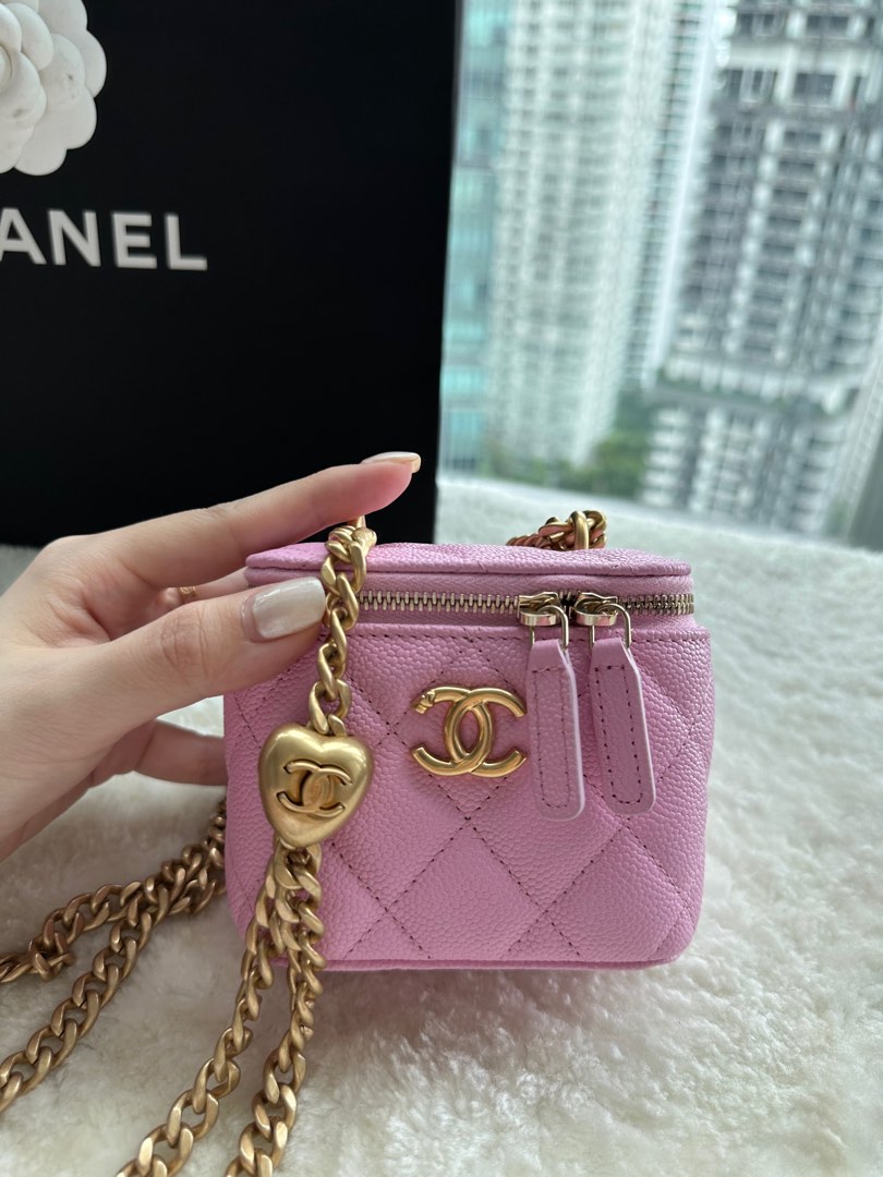 CHANEL 2023 SS CHANEL ☆SMALL VANITY CASE ☆ AS3875 B10380 94305