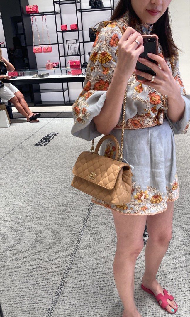 Chanel coco handle street discount style